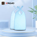 Removable Scarf Waterproof Custom Printed Adult Bibs Eat for Elderly Men with Drawstring