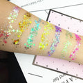 Xucai Biodegradable Cosmetic Glitter Acrylic Powder Nail Powder Fine Acrylic Powder Christmas Decorations Party Supplies