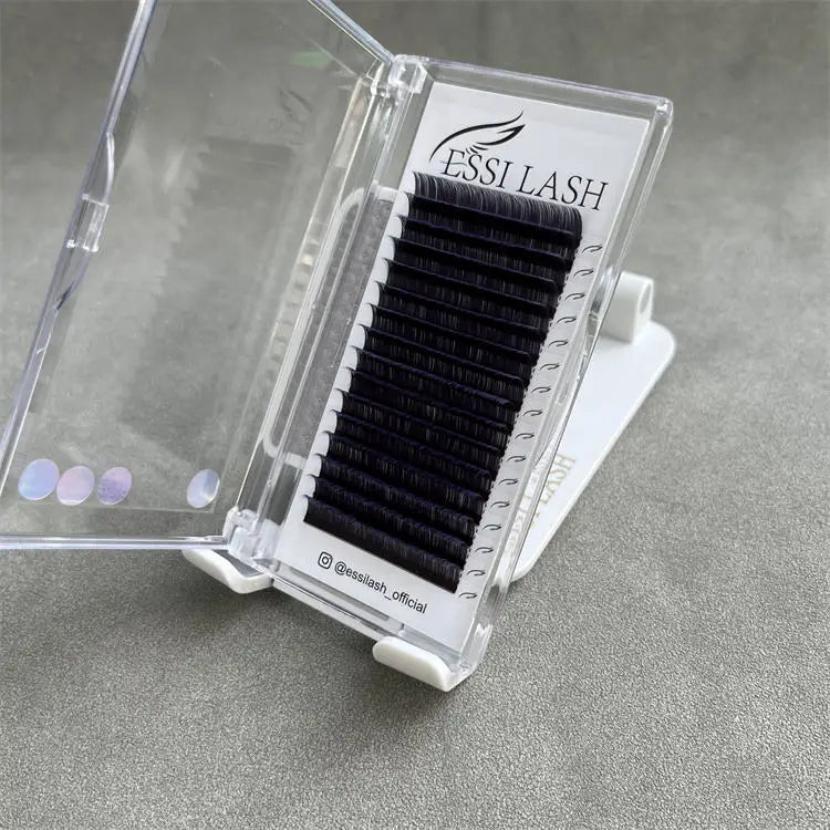 Private Label Pesta As Tray Lashes Super Soft Faux Velvet Lash Blooming Dark 6-30mm 0.03 0.05 Eyelash Extensions