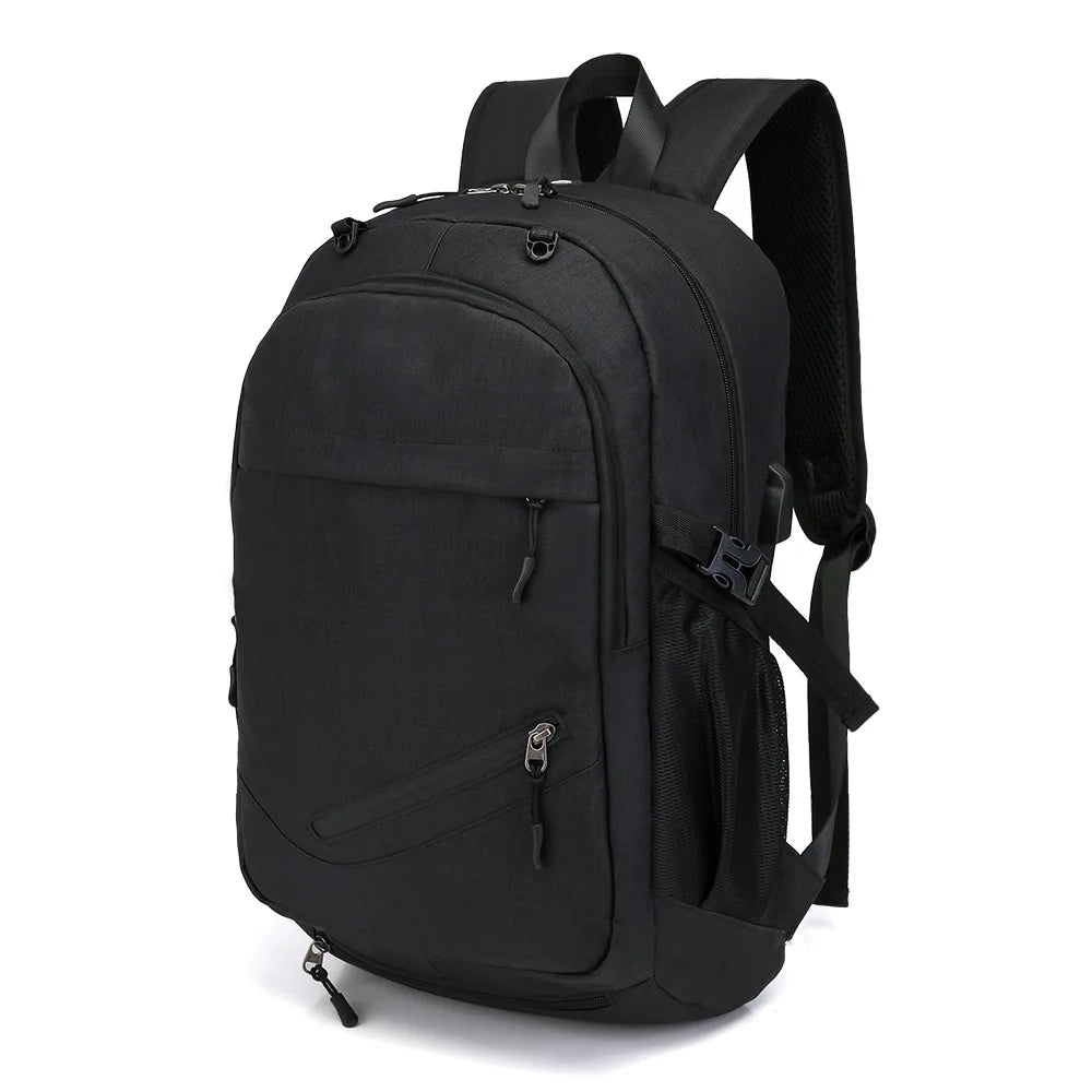 Factory Spot Large Capacity Waterproof Nylon Student Unisex Laptop Bags Mochila Escolar Laptop Travel Backpack School Bag