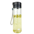 Popular Custom Logo My Bottle 600ML Plastic Water Bottle Beverage Outdoor Sport Drinking With Filter Plastic Drinking Bottles