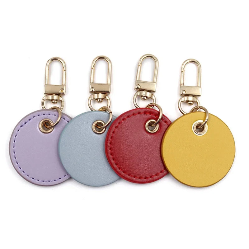 Personalized Collar Pet ID Tag Leather Engraved Pet ID Name Tag Cat Puppy Dog Tag Pendant Key Chain