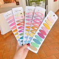 10Pcs/lot Simple Candy Color Hairpins Women Barrette Headwear Girls BB Clips Headdress Barrettes Bobby Pin Hair Accessories