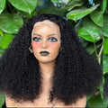 Hight Density Transparent Lace Frontal Human Hair Wigs Deep Wave Raw Vietnamese Hair Deep Curly Lace Front Wig