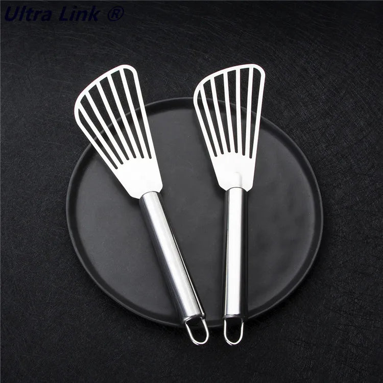 2025 Hot Sale Kitchenware BBQ Grilling Tool Stainless Steel Spatula Shovel Kitchen Turner Kitchen Gadgets