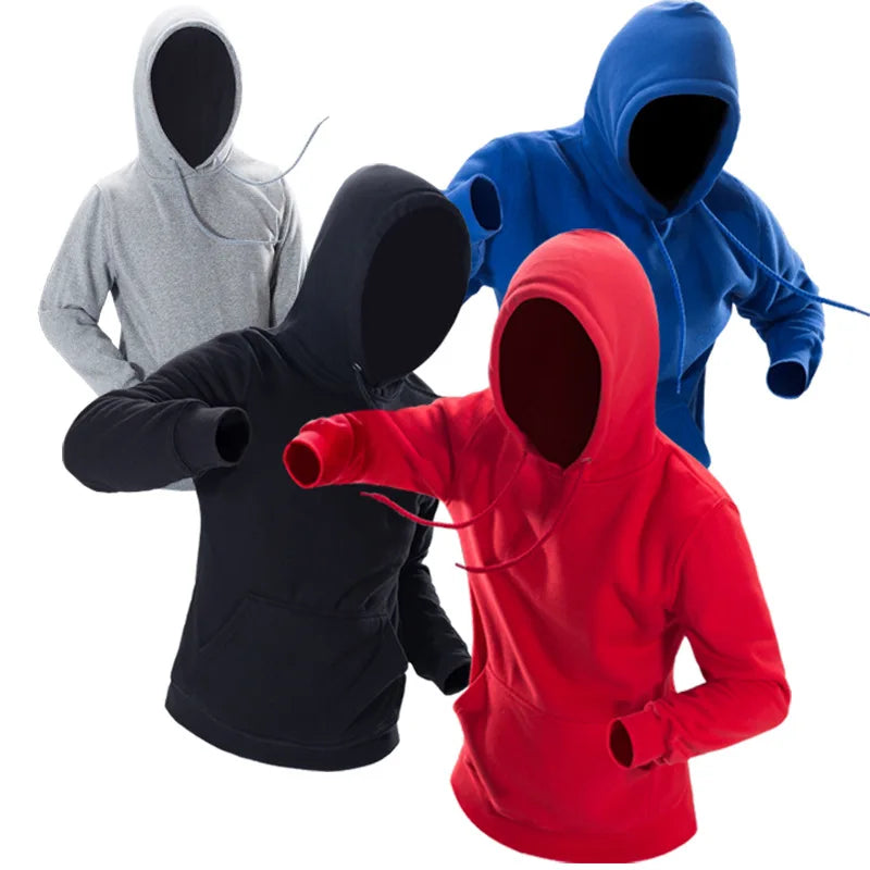 Premium Cotton Polyester Hoodie Custom Logo Pullover Sweatshirt for Casual and Street Fashion Wear