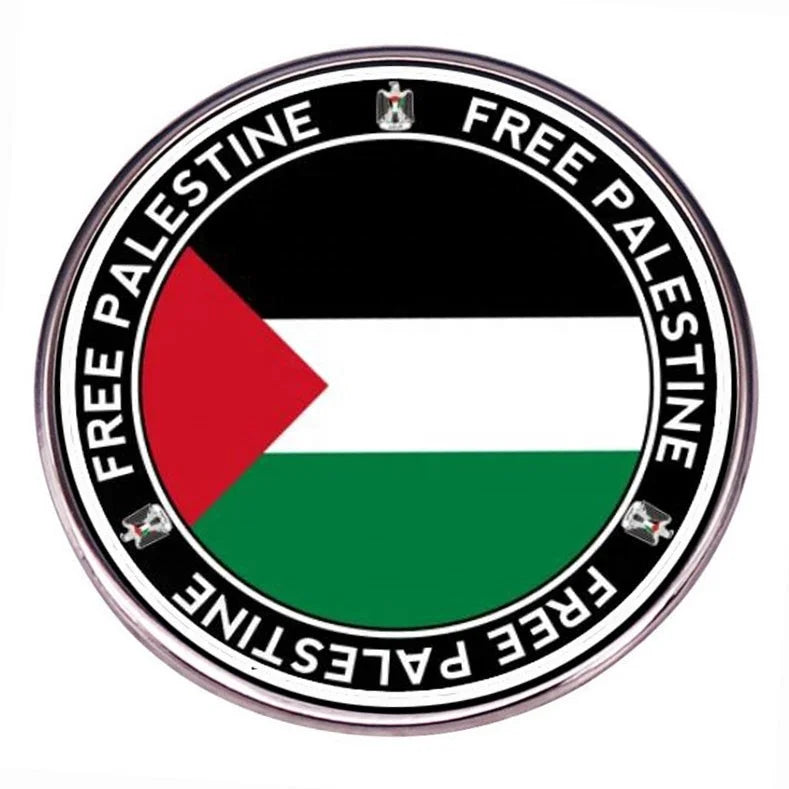 Spot Palestinian Flag Brooch Acrylic Brooch Insignia Can Be Customized to Any Design Pin