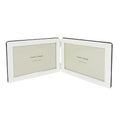 Silver Glitter Metal  Frame  Flat Edge  Silver Plated Photo Frame Double Fold Landmark  Photo Frames