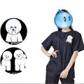 Pet Shop Cosmetologist Eco-Friendly Luxury Waterproof Non-stick Hair Pet Grooming Robe Bath Work Clothes Dog Cat Hair Cloth