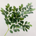 Silk Green Tree Leaves Artificial Rose Leaves for Wedding Decor