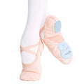 Ballet Shoes Dance Shoes for Women Girls Dance Academy Three Soft Split Sole Stretch Fabric Mesh Splice Dancing Slippers