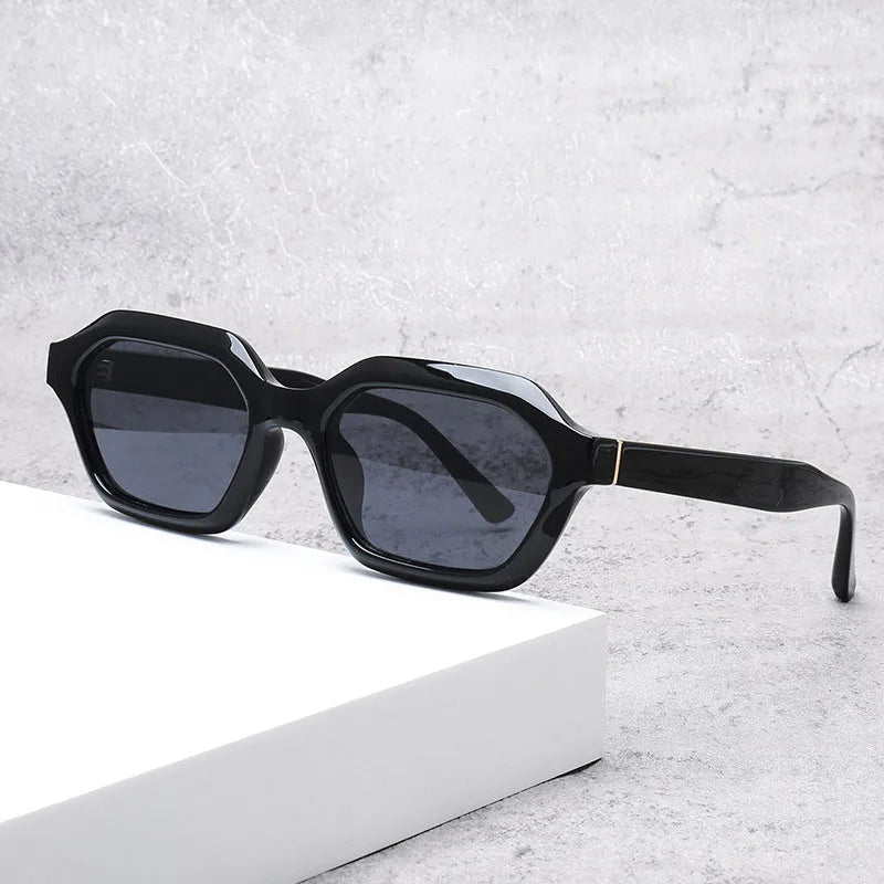 Fashion Trendy Unisex Premium Luxury Custom Sunglasses Rectangular Sunglasses Unisex