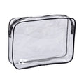 Travel Cosmetic Bag clear Lady Pouch Daily Toiletry Manufacturer New logo Custom Cosmetic Bag Transparent