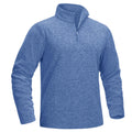 Affordable Long Sleeve Custom logo Knit Sweatshirt Golf Sweatshirts Quarter-zip-sweatshirts