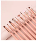 Gradient Acrylic Painting Brush Set Poly Kit Gel DIY Flower Drawing Pen Manicure Nail Art Polish Brush Tool