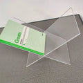 Clear Acrylic Open Quran Book Stand Acrylic Book Display Holder Detachable Acrylic Quran Stand Holder for Reading Lover