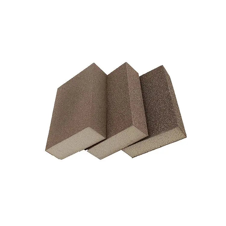 High Density Abrasive Wet & Dry Sand Paper Drywall Four-Sided Sponge Sanding Blocks