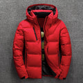 YiXin Winter Coats for Men New Design Thick Warm Men Bubble Coat Plain Slim Hooded Winter Coat Men