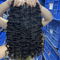 100% Unprocessed Vietnamese Raw Hair Curly Raw Human Hair Bundled Wholesalers Hair Extensions