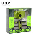 Factory Wholesale 3 in 1 Pet Grooming Slicker Brush Pet Comb Dog Nail Clipper Cat Grooming Kit Pet Dog Grooming Set