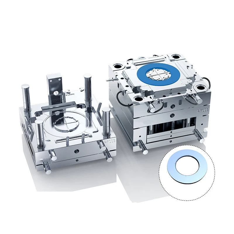 Manufacturer Plastic Mold Custom Injection Molding Processing PC Stationery Box Transparent Ring Injection Molding Manufacturing