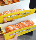 To Go Take Away Fast Food Tray Container Korean Corn Hotdog Packaging