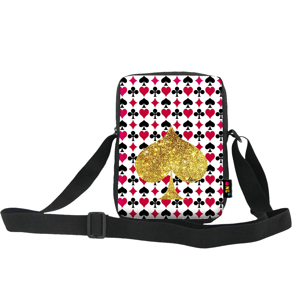 New Fashion Unisex Shoulder Bag Custom Casual Shopping Sling Bag Adjustable Shoulder Strap Polyester Daily Sports Use