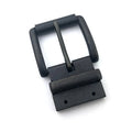 Vintage Retro Black Iron Belt for Buckle with Antique Finish Roller for Classic Leather Belts Rotating Pin