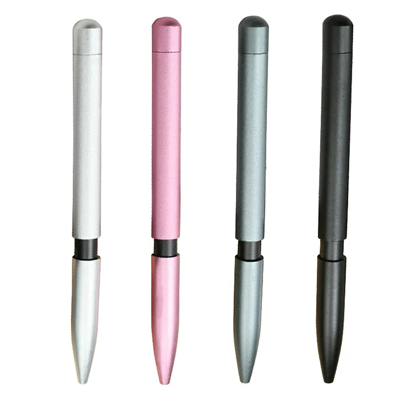 Metal Roller Pen Gel Ink Quality Silicone Brass Bulk Empty Barrel Decompression Aluminium Magnetic Beautiful Laser