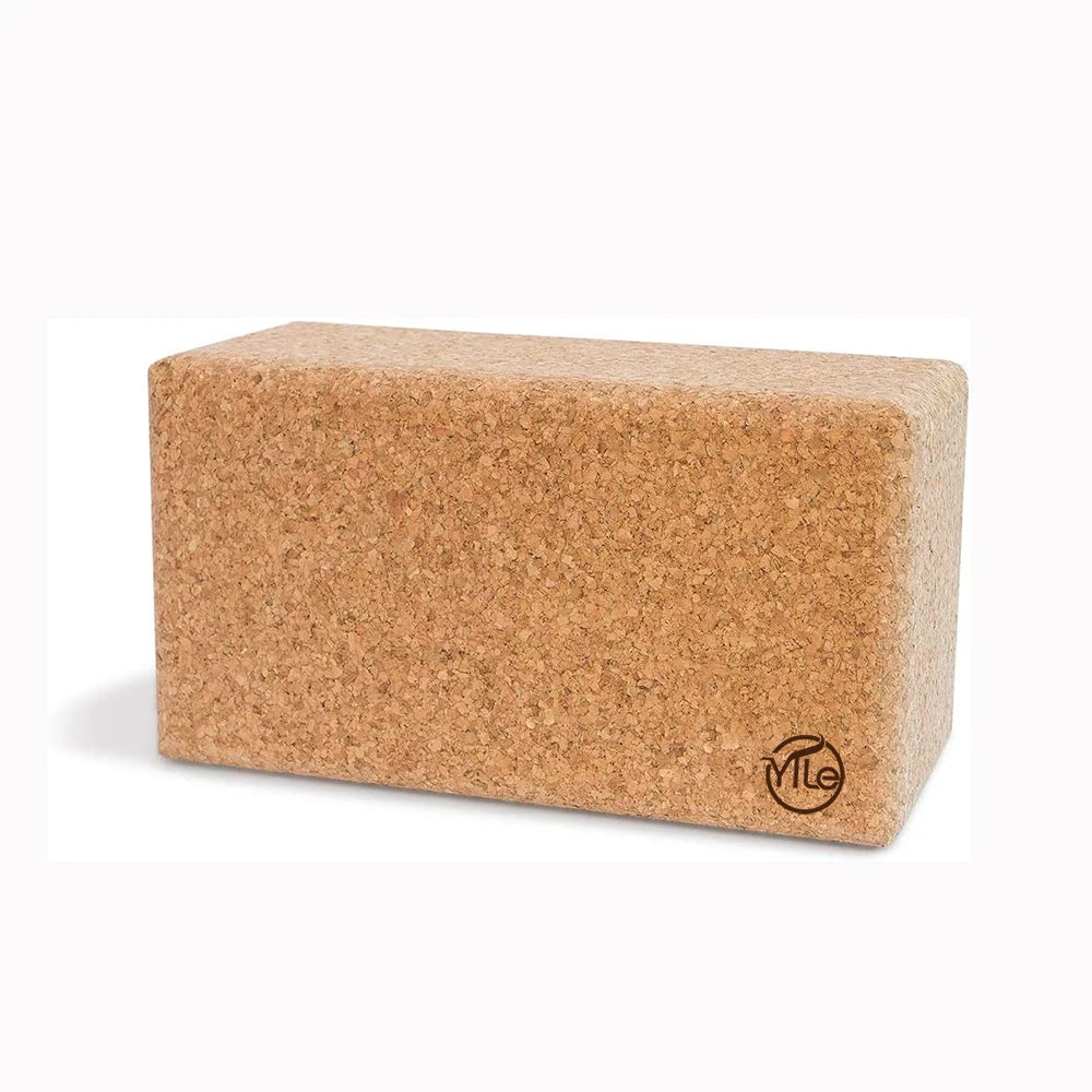 Fitness Indoor Training Natural Wood Eco Friendly Cork Yoga Blocks Wholesale