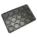 15 Cavity Aluminum Alloy Non-Stick Coating Bun Baking Tray