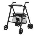 Buy Heavy Duty Rollator Walker Bariatric Rollator Walker with Large Seat for Seniors Support up