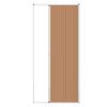 Modern Blackout Cellular Shades Honeycomb Blinds Detachable Screen Door with Full Shading Built-in Installation for Sliding Door