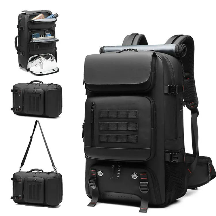 Durable Large Design Outdoor Travel Hiking Sport Backpack Bag Waterproof with Cover Closure Manufactured for Men and Women