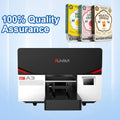 Epson F1080 Printhead A3 A4 A5 Flatbed UV Printer with AB Film for Sheet Glass Stone Roll Cylinder