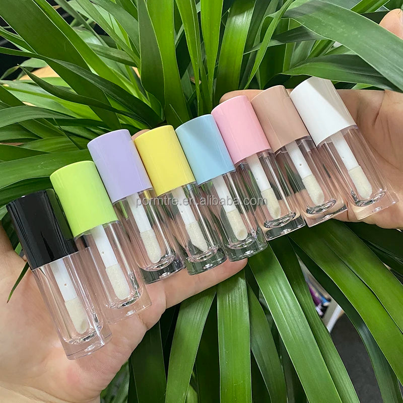 RTS 5ML 6ML 6.5ml 8ml 10ml Big Brush Lip Gloss Wand Tubes Brush Tip Lip Gloss Tubes