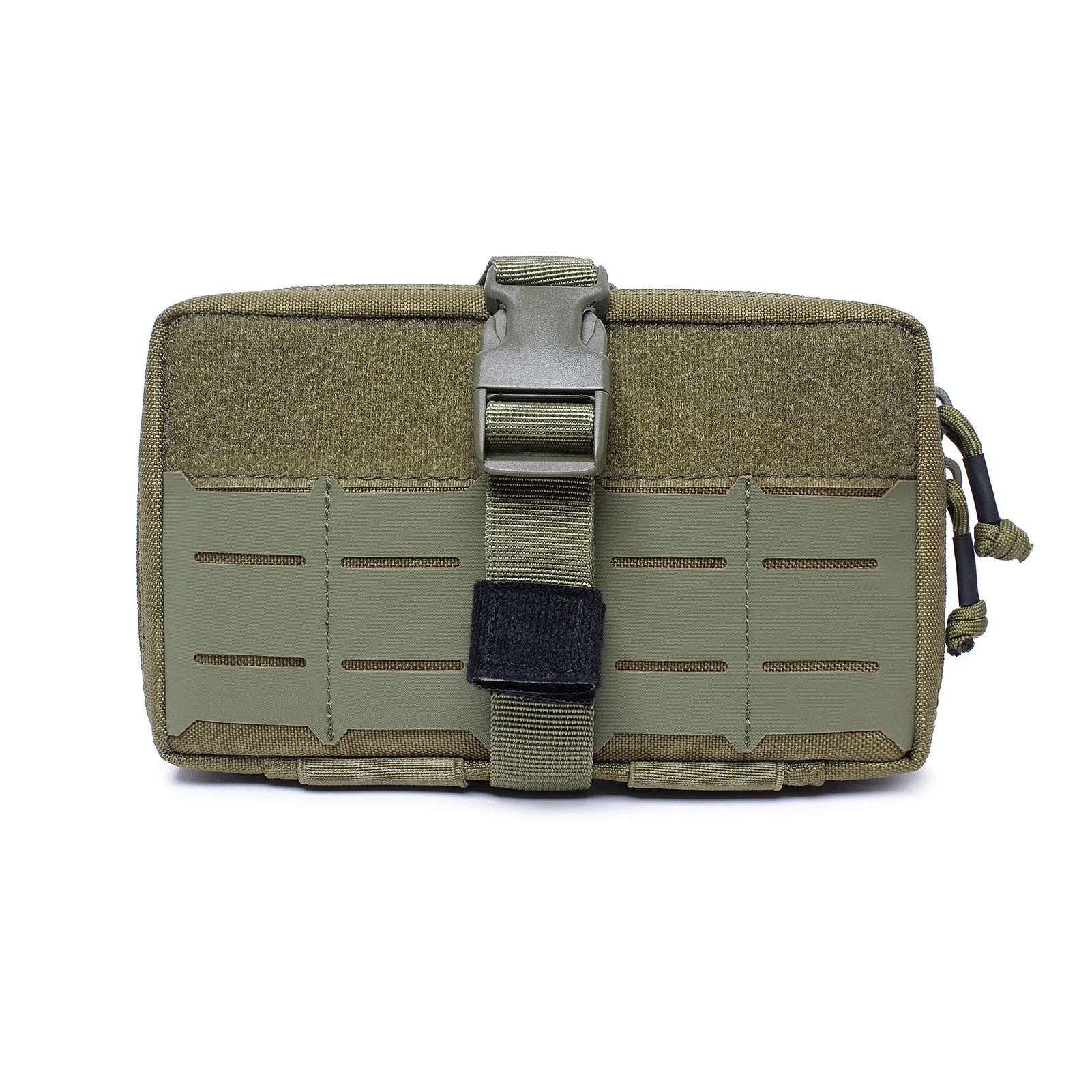 Tactical Multi-purpose Edc Admin Pouch Waist Belt Modular Utility Tools Bag Organizer Laser-Cut Style Molle Attachment