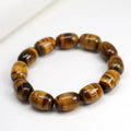 11*16MM Natural Tiger Eye Stone Bracelet 13*18mm Gemstone Healing Tiger Eye Beads Bracelet for Women Men