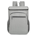 Large Storage Multi-Function Portable Vintage Nylon Zipper Cooler Travel Backpack Waterproof Durable