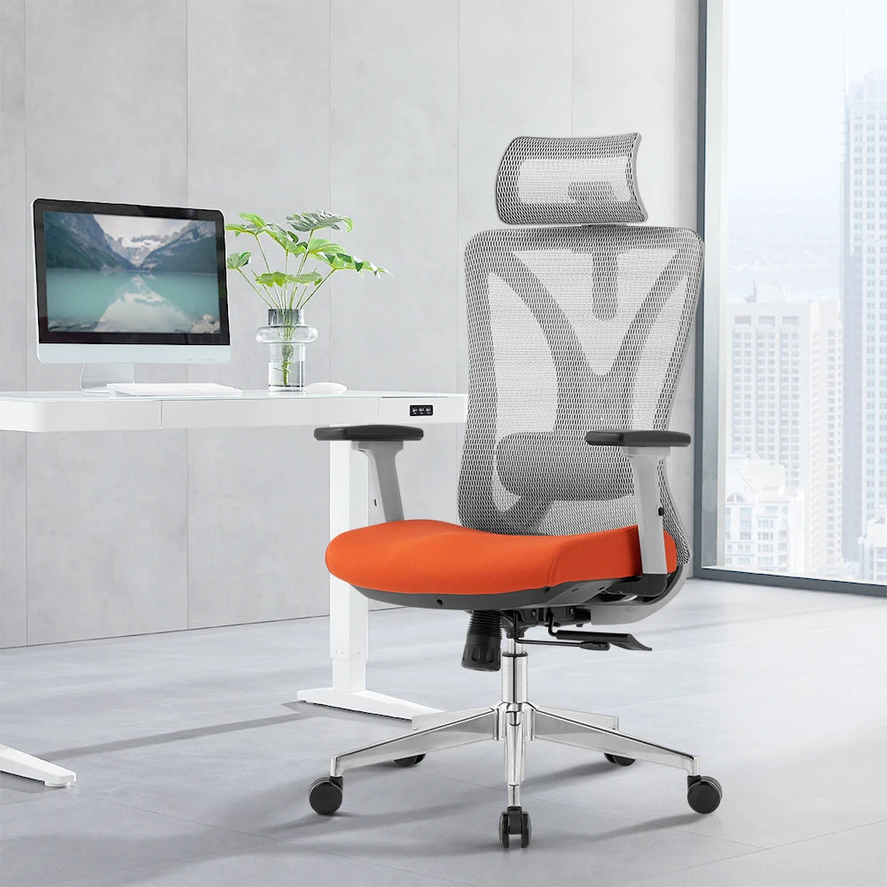 Office Mesh boss Designer Ergonomic Swivel Executive Chairs With Headrest for Work Commercial Office Chairs