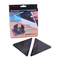 Triangle Black Rug Carpet Mat Grippers Non Slip Rug Pad Adhesive Anti Slip Pads