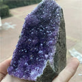 Cheap Wholesale Raw Natural Amethyst Geodes Free Form Stand for Decoration