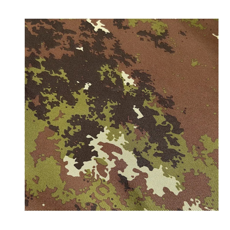 Polyester Fabric PU Coating 600D Oxford Camouflage Tactical Fabric Water Resistant Waterproof Wind Proof Outdoor Girls