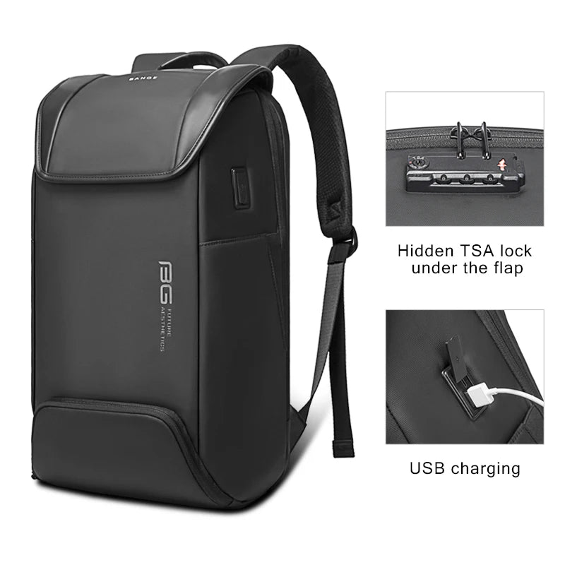 Factory New Arrival Usb Charger Student Fashion Anti Theft Smart Custom Men Waterproof School Laptop Backpack Bag