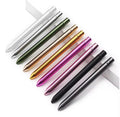 Private Label Portable Pink Eyelash Makeup Brush with Lid Spoolie Metal Handle 16.5cm Eyebrow Pencil & Mascara Compatible