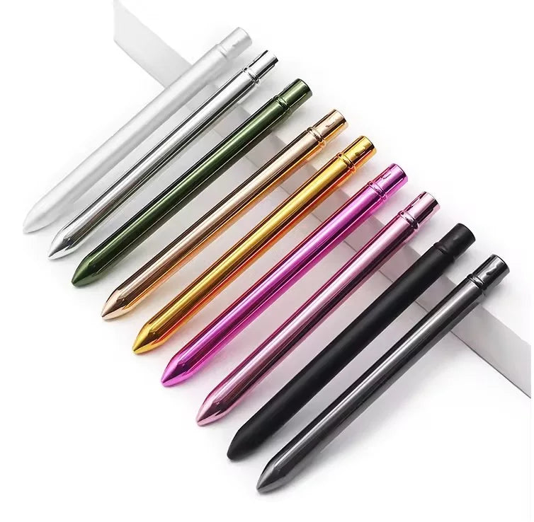 Private Label Portable Pink Eyelash Makeup Brush with Lid Spoolie Metal Handle 16.5cm Eyebrow Pencil & Mascara Compatible