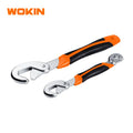 WOKIN 150412 Chrome Adjustable Pipe Universal Wrench