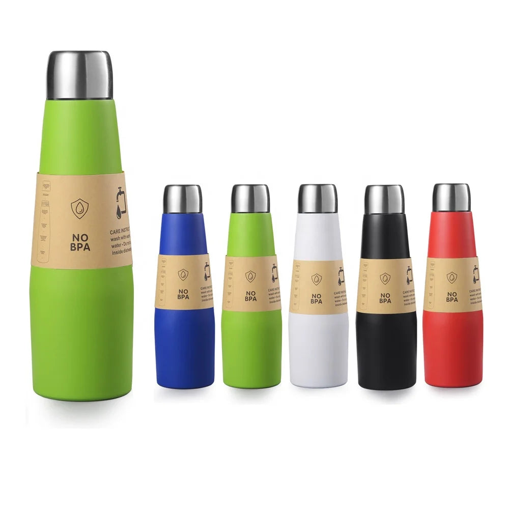 Beauchy Bpa Free 18oz Drinking Metal Gym Sport Cold Hot Insulated Stainless Steel Water Bottles With Custom Logo