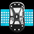 UHMW-PE Universal Dot Mouse Feet Dot Skates for Gaming Mouse PTFE Superglide Mouse Skates Diy