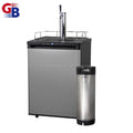 GB1030322 New Model 170L 304 Stainless Steel Single Tap Beer Keg Refrigerator with Digital Display